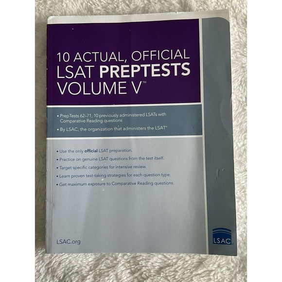 Set Of 3 LSAT Prep Test Workbooks, PowerScore, The Princeton Review And LSAT - Picture 4 of 7